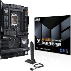 Motherboard ASUS TUF Gaming Z890-PLUS WIFI  - ATX – Socket LGA1851 Intel, DDR5, PCIe 5.0, WiFi 7 y Thunderbolt 4
