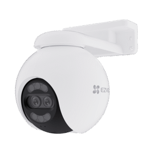 Cámara Wi‑Fi Exterior EZVIZ H80x Dual — 4K + 1080p • Pan/Tilt 360° • ColorFULL Visión Nocturna • IA Personas/Vehículos • Sirena y Estrobos • IP65