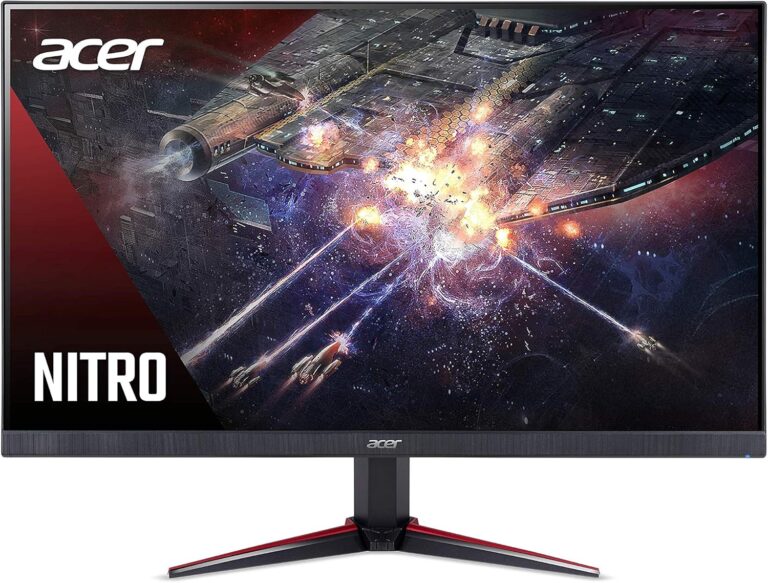 Monitor Gaming IPS 23.8″ Acer Nitro VG240Y M3 - FHD 180 Hz • 1 ms GTG • FreeSync Premium • HDR10 • 99 % sRGB • Altura e inclinación ajustables • HDMI 2.0 + DisplayPort 1.2