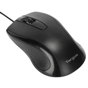 Mouse Targus AMU80US USB Óptico Compacto – Portátil, 3 Botones, Plug & Play, Ideal para Laptops