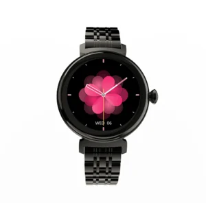 Smartwatch HiFuture Aura IP68 – 1.04″ AMOLED, Bluetooth 5.2, SpO₂, 7 días batería - Negro