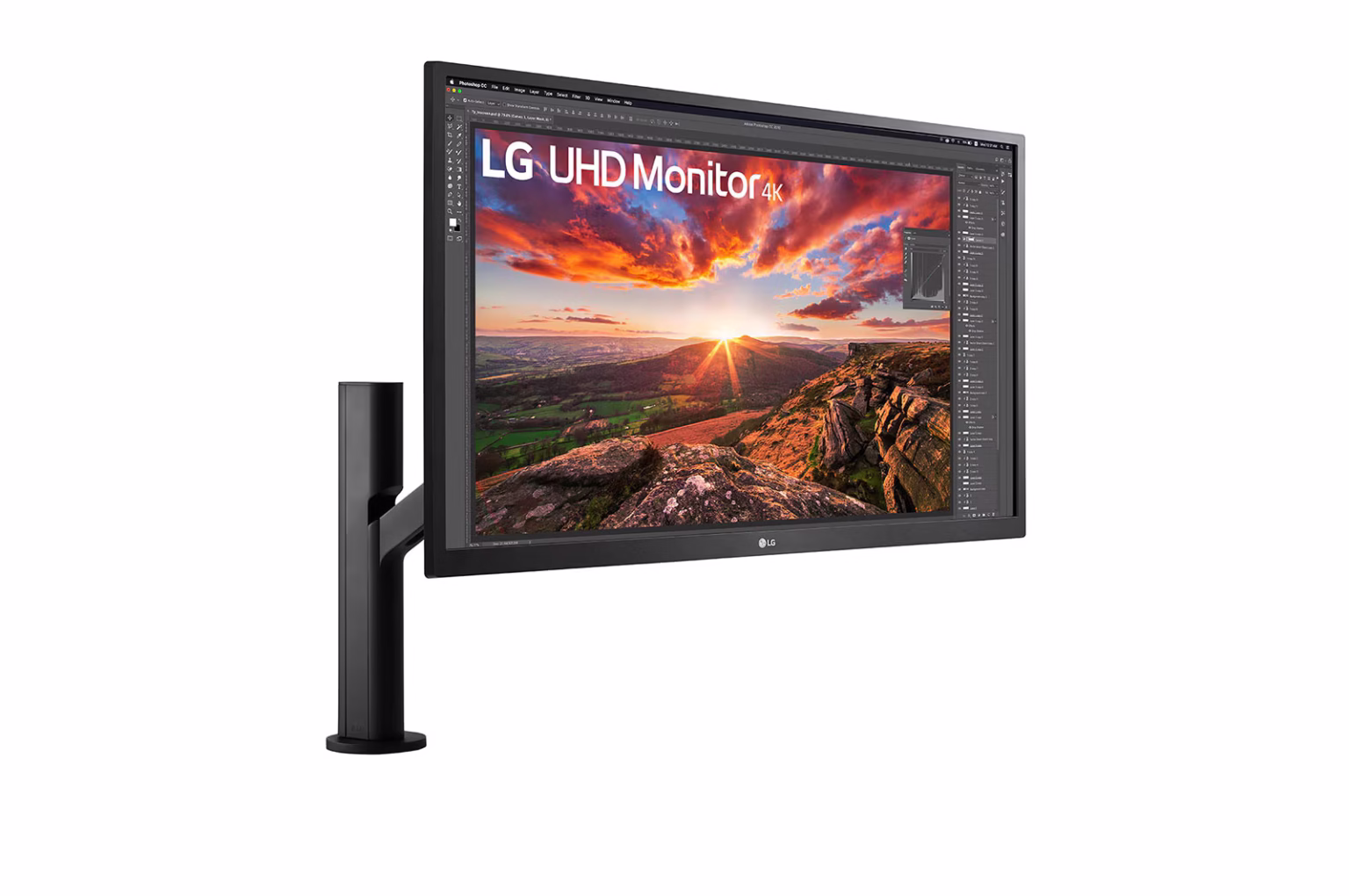 Monitor LG UltraFine 27UK580-B 27” 3840×2160 60Hz – IPS 4K UHD, HDR10, FreeSync, HDMI/DisplayPort, Incluye Base Ajustable