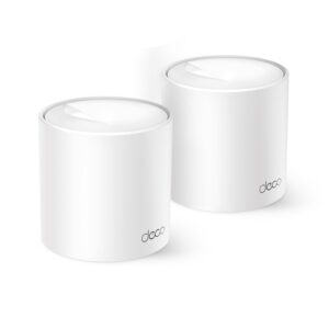 TP-Link Deco X10 (Pack de 2) – Sistema Mesh Wi-Fi 6 AX1500 Dual-Band con Cobertura hasta 360 m²