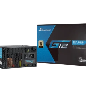 Fuente de poder Seasonic G12 GM-850 – 850 W 80 PLUS Gold Semi-Modular ATX – PFC Activo – Ventilador FDB 120 mm
