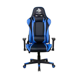 Silla Gamer Eagle Warrior GC-2133 – Diseño Ergonómico, Reclinable, Apoyabrazos Ajustables, Color Black & Blue