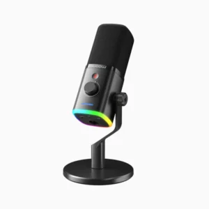 Micrófono Maono PD100X USB/XLR – Dinámico Cardioide para Streaming y Podcast con RGB - Con Stand para mesa