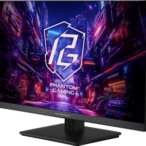Monitor Gaming ASRock PG27FFT1B – 27″ 1920×1080 FHD 180 Hz, IPS, 1 ms MPRT, 94 % DCI-P3 y 123 % sRGB - Pantalla Plana