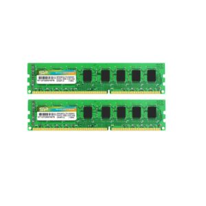 Kit De Memorias RAM Silicon Power DDR3 16GB (2×8GB) 1600MHz – Kit para PC de Escritorio