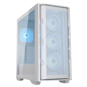 Gabinete ATX COUGAR UNIFACE RGB – Vidrio Templado, 4 Ventiladores ARGB, Alto Flujo de Aire, Compatible con GPU de hasta 400 mm