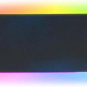 Mousepad Gaming HYTE CNVS-B XXL – Superficie XL, Iluminación RGB Personalizable, Compatible con Nexus Link