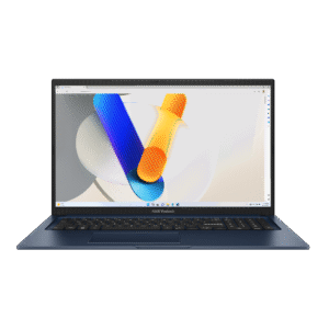 Laptop ASUS VivoBook 17″ — Core i3‑1215U • 8 GB DDR4 • 512 GB NVMe SSD • FHD IPS 60 Hz • Wi‑Fi 6E • Windows 11 Home • Azul