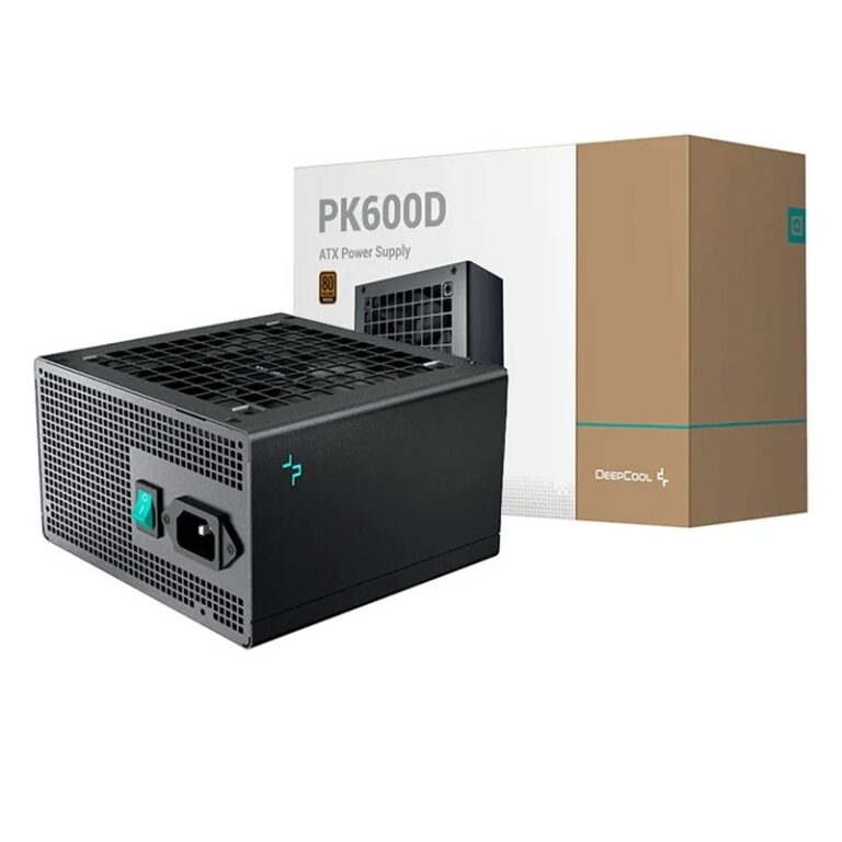 Fuente de Poder DeepCool PK Series - No Modular • 80 PLUS Bronze • Ventilador 120 mm Silencioso • Formato ATX Estándar