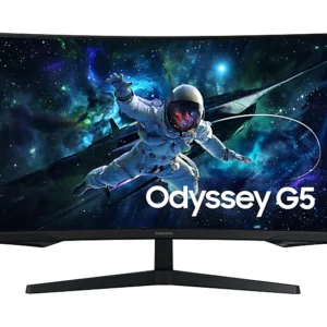 Monitor Gaming Samsung Odyssey G5 G55C 27″ 2560×1440 (QHD) 165Hz – Curvo 1000R, 1 ms, AMD FreeSync Premium, HDR10