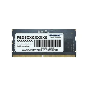Memoria RAM Patriot Signature Line DDR5 8GB 4800MHz – UDIMM, 1.1V, CL40, Estabilidad y Rendimiento para PCs de Escritorio