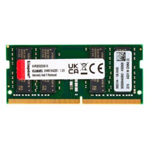 Memoria RAM Kingston ValueRAM 16 GB DDR4‑3200 CL22 SO‑DIMM (KVR32S22S8/16) - Para laptop