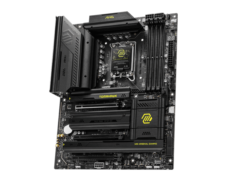 Motherboard ATX MSI MAG Z890 TOMAHAWK WIFI - LGA 1851 (Intel) • DDR5 9200+ OC • PCIe 5.0 x16 • M.2 Gen5 + 3× Gen4 • Wi‑Fi 7 + 5G LAN • Thunderbolt 4 • VRM 16+1+1+1