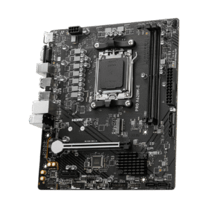 Motherboard MSI PRO A620M-E | Micro-ATX, Socket AM5 | Para AMD Ryzen 7000/8000 | DDR5, PCIe 4.0, M.2 Gen4