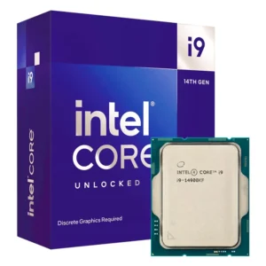 Procesador Intel Core i9-14900KF de 14ª Gen | Hasta 6.0 GHz, 24 Núcleos, 32 Hilos | Socket LGA 1700, Desbloqueado