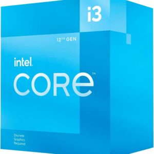 Procesador Intel Core i3-12100F, 4 Núcleos, Hasta 4.30 GHz, 12 MB Caché, Sin Gráficos Integrados, LGA 1700
