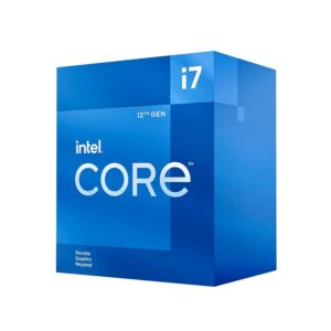 Procesador Intel Core i7-12700F de 12ª Gen | Hasta 4.9 GHz, 12 Núcleos, 20 Hilos | Socket LGA 1700