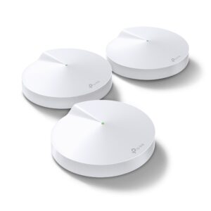 Sistema Wi-Fi Mesh TP-Link Deco M5 AC1300 (Paquete de 3) | Cobertura para Todo el Hogar, Antivirus, Control Parental