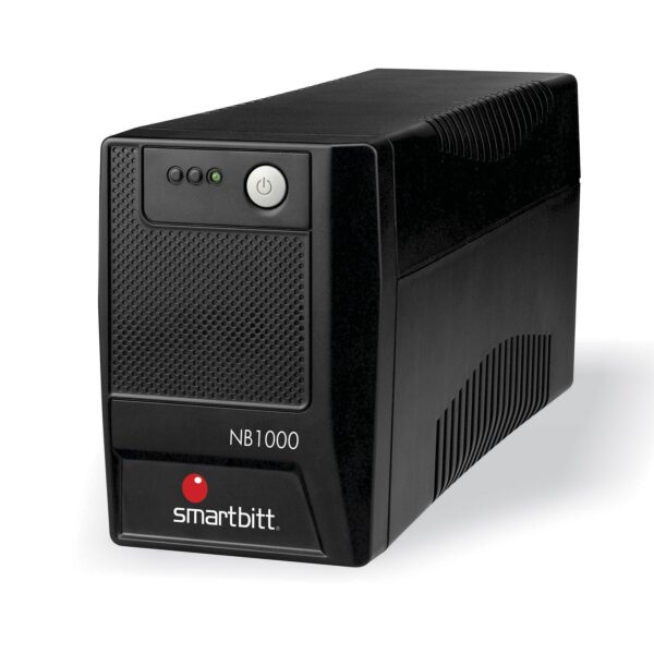 UPS SMARTBITT SBNB1000 | 1000VA/500W, 6 Salidas | con Regulación de Voltaje (AVR), Protección para PC