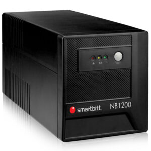 UPS SMARTBITT SBNB1200 | 1200VA/600W, 8 Contactos | Regulación de Voltaje (AVR), para PC y Consolas