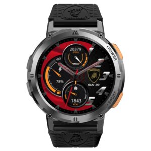 Reloj Lamborghini Aventador Cerchio | Diseño Inspirado en Rines, Movimiento de Cuarzo Suizo | Caja de Acero Inoxidable, Cristal de Zafiro