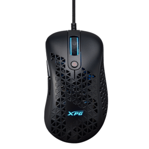 Mouse Gamer XPG SLINGSHOT | Ultraligero 73g, Sensor Óptico 12K DPI | Diseño :Exoskeleton, Cable Trenzado, 6 Botones Programables
