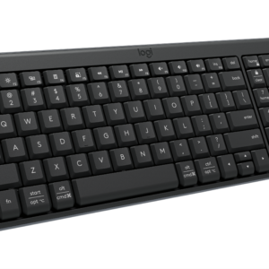 Logitech K250 | Teclado Inalámbrico Bluetooth | Diseño Compacto con Pad Numérico | 12 Meses de Batería | Sostenible - NEGRO