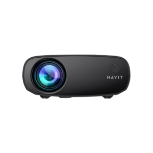 Havit PJ207 | Mini Proyector Portátil | Resolución Nativa 720P (Soporta 1080P Full HD) | Conexión WiFi Screen Mirroring | Bluetooth | Color Negro | Altavoz HiFi Integrado | Pantalla hasta 100" | Diseño Ultra Compacto | Compatible con iOS y Android