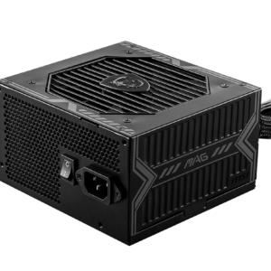 MSI MAG A550BN | Fuente de Poder 550W | Certificación 80 PLUS Bronze | Diseño de Circuito DC-to-DC | Ventilador de 120mm Silencioso | Protecciones OVP/OCP/SCP