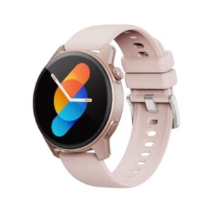 Havit M9056 | Smartwatch con Pantalla AMOLED de 1.43" | Llamadas Bluetooth Integradas | Resistencia al Agua IP68 | 100+ Modos Deportivos | Monitor de Salud 24/7 (Ritmo Cardíaco y SpO2) | Batería de Larga Duración | Compatible con iOS y Android - ROSADO
