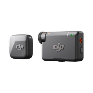 DJI Mic Mini (1 TX + 1 RX) | Micrófono Inalámbrico Ultraligero | Cancelación de Ruido Activa | Conexión Directa OsmoAudio | Negro Infinito