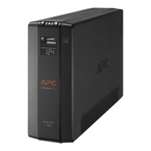 APC Back-UPS Pro BX1350M | 1350VA/810W | Torre Compacta | 120V | Pantalla LCD | 10 Tomas NEMA | Regulación AVR | Protección Coaxial y Red