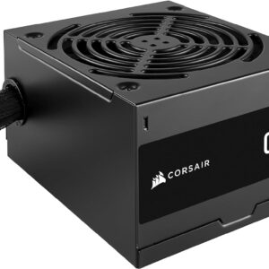CORSAIR CX650 | Fuente de Poder 650W | Certificación 80 PLUS Bronze | Ventilador Silencioso de 120mm | Diseño Compacto de 125mm | Protección Integral de Energía