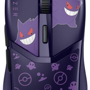 Razer Cobra - Gengar Edition | Mouse Gamer Ultra Ligero | Diseño Exclusivo de Pokémon | 58g de Peso | Switches Ópticos Gen-3 | Iluminación Chroma RGB Underglow | Edición de Colección