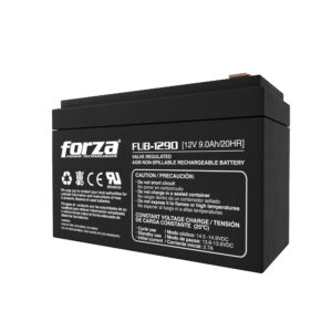 Batería Forza FUB-1290 | 12V 9Ah | Sellada de Plomo-Ácido (VRLA) | Libre de Mantenimiento | Para UPS y Sistemas de Seguridad