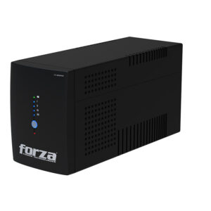 Forza NT-1801PRO | UPS Interactivo de 1800VA/900W | Regulador de Voltaje (AVR) | 10 Tomas NEMA | Protección Coaxial y de Red | Negro