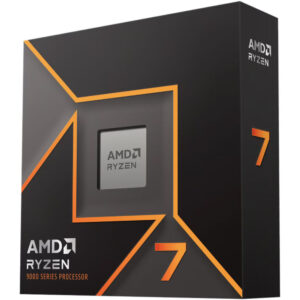 AMD Ryzen 7 9700X | Procesador de 8 Núcleos y 16 Hilos | Arquitectura Zen 5 | 5.5 GHz Max Boost | Socket AM5 | Tecnología de 4nm | IA Ready (Ryzen AI)