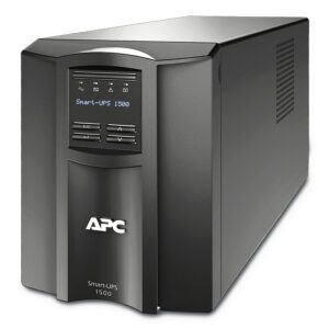 APC Smart-UPS 1500VA/1000W | Formato Torre | 120V | Onda Senoidal Pura | SmartConnect Cloud | Pantalla LCD | 8 Tomas NEMA 5-15R