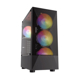 PC Gaming NSX | AMD Ryzen 5 5600X | NVIDIA GeForce RTX 5050 | 16GB RAM | SSD 1TB NVMe | Incluye Combo MSI FORGE GK100 (Teclado y Mouse RGB) | Rendimiento de Próxima Generación