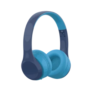 Havit H626BT | Auriculares Inalámbricos para Niños | Protección Auditiva 85dB | Bluetooth 5.0 | IPX6 Impermeable | Hasta 18 Horas de Autonomía | Diseño Plegable con Micrófono | Puerto Compartido (Sharing Port) - NEGRO