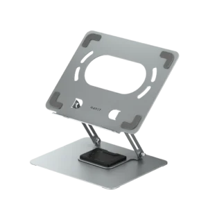 Soporte Ergonómico Havit ST7411 para Laptop | Metálico, Giratorio 360° y Ajustable en Altura | Para Laptops de hasta 16"