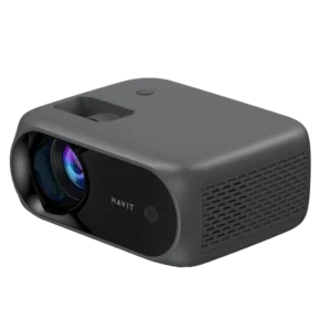 Havit PJ221 | Mini Proyector Inteligente Portátil | 720P Nativo (Soporta 1080P) | WiFi Mirroring para Celular | Bluetooth | Puerto USB-C Moderno | Pantalla hasta 140" | Ultra Ligero | Ideal para Viajes y Dormitorio