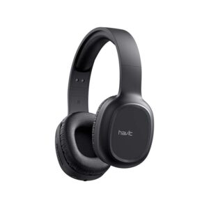 Havit H2590BT PRO | Auriculares Inalámbricos 4 en 1 | Bluetooth 5.3 | Radio FM | Lector de Tarjeta Micro SD | Entrada AUX 3.5mm | Sonido HD con Drivers de 40mm | Diseño Plegable y Ajustable | Hasta 14 Horas de Batería | Negro