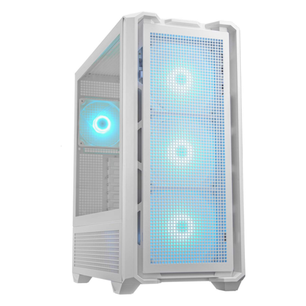 Cougar MX600 RGB – Gabinete Full-Tower ATX con 4 Ventiladores ARGB, Paneles de Vidrio Templado y Soporte para GPU Vertical