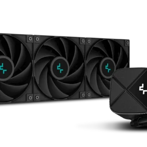 Enfriamiento Líquido AIO DeepCool LS720S Zero Dark | Radiador de 360mm | Diseño Totalmente Negro | Ventiladores de Alta Velocidad 2250 RPM | Tecnología Anti-Leak | Compatible con Intel LGA1700 y AMD AM5