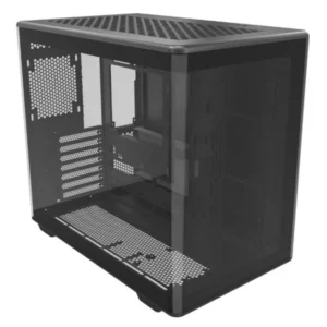 Gabinete Cooler Master Elite 600 | Mid-Tower | Panel Frontal de Malla Metálica | Soporta Placas E-ATX / ATX / M-ATX | Vidrio Templado | Negro (Sin Ventiladores Incluidos) - Negro