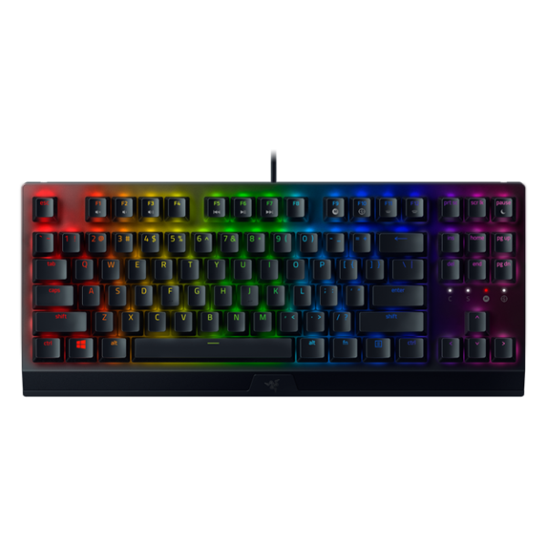 Teclado Gaming Mecánico Razer BlackWidow V3 Tenkeyless | Razer Chroma RGB | Estructura de Aluminio | Diseño Compacto